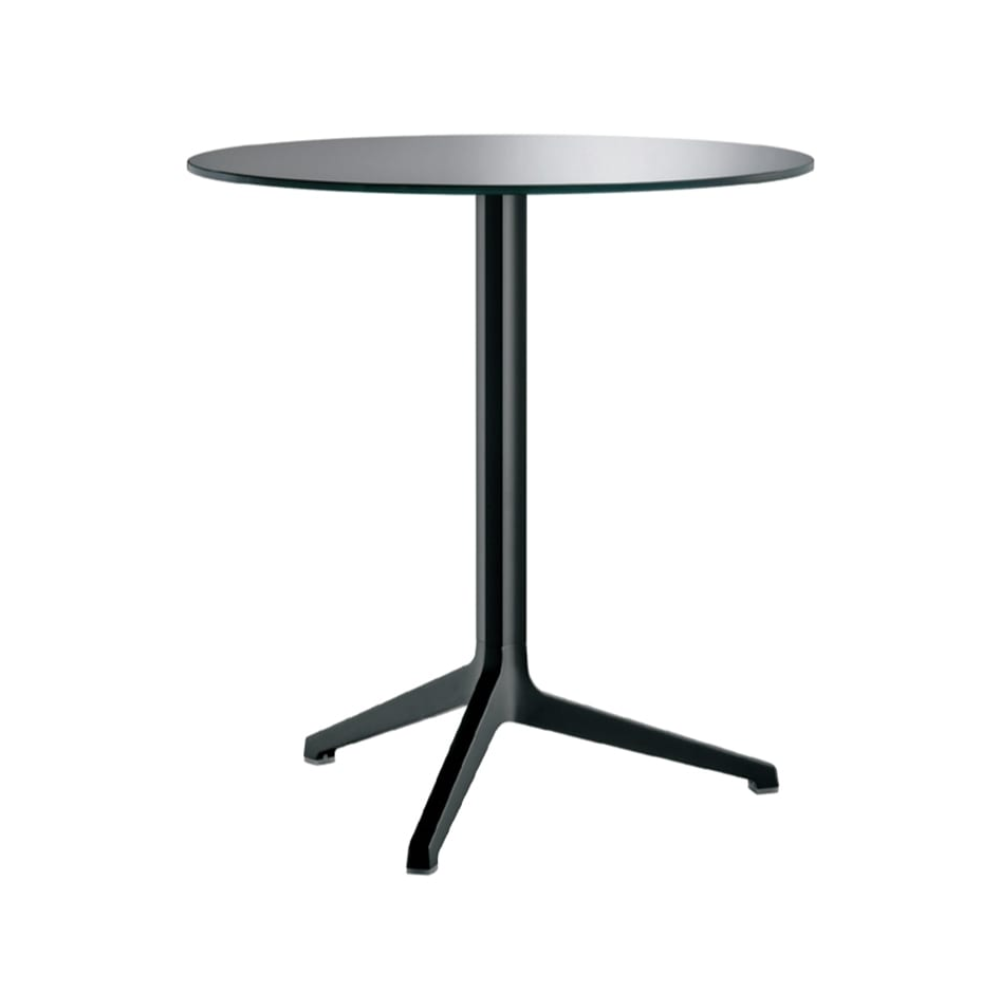 Ypsilon Round Meeting Table Black