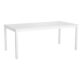 Table with square leg and whitewash top