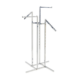 4 Way Chrome Clothes Rack