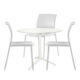 Ypsilon Round Meeting Table White