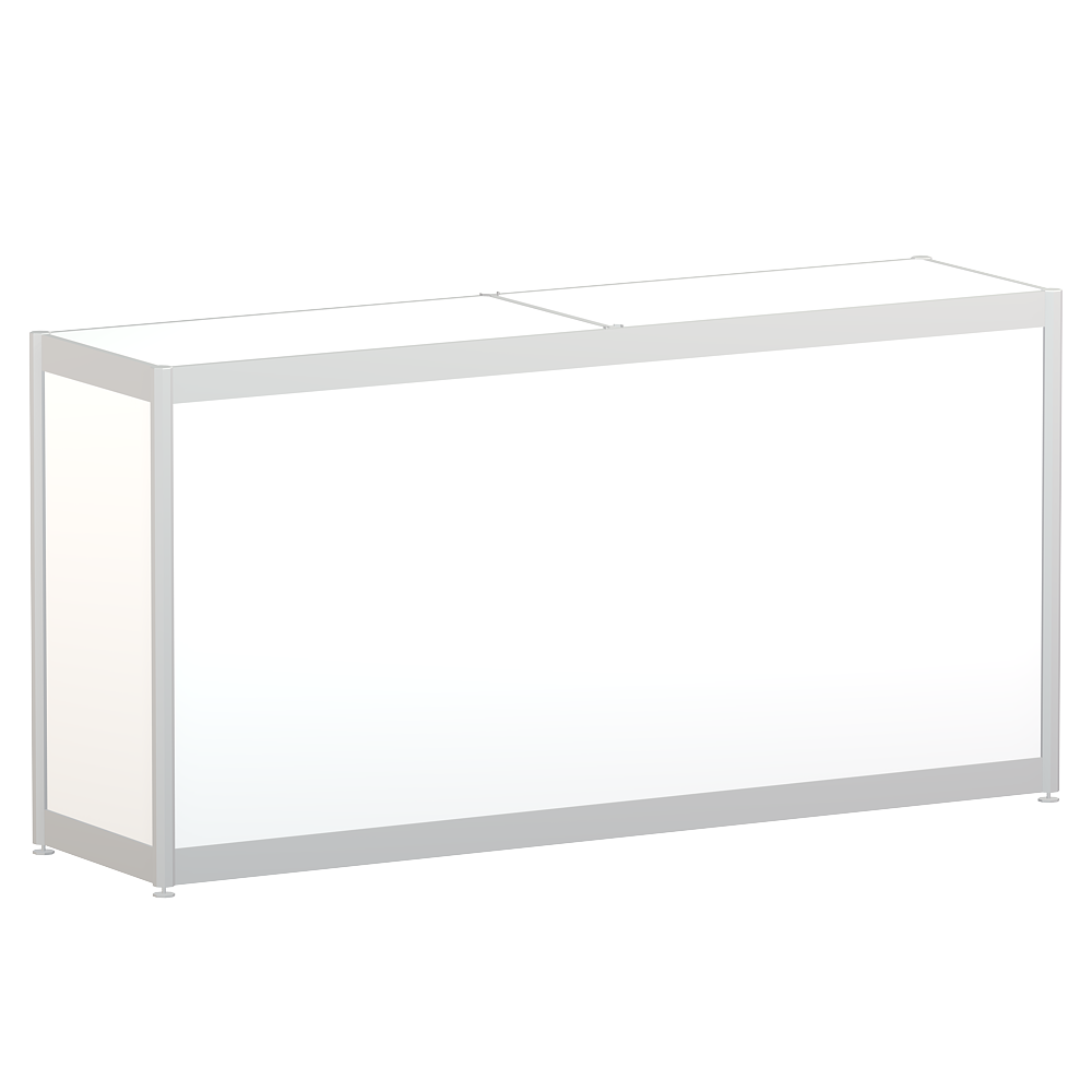 Syma Expo Double Cupboard White