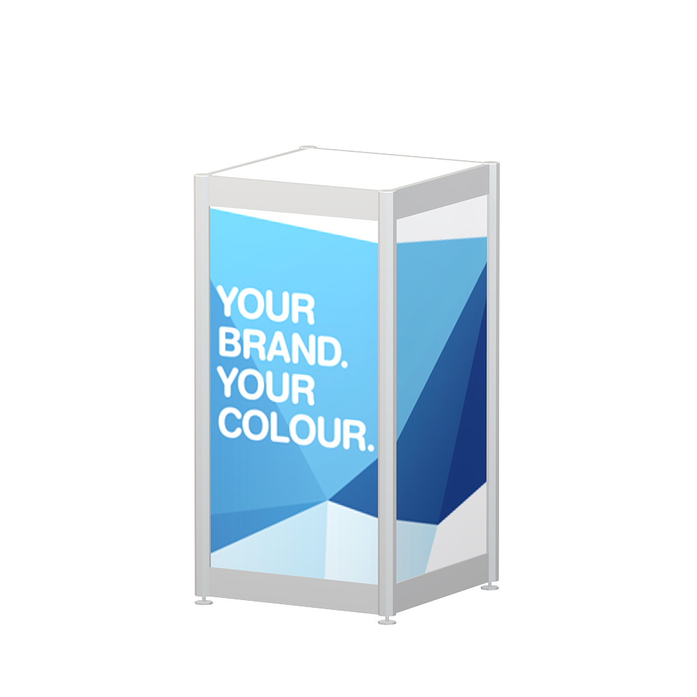 Syma Display Plinth White