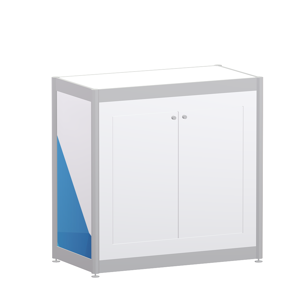 Syma Expo Cupboard White