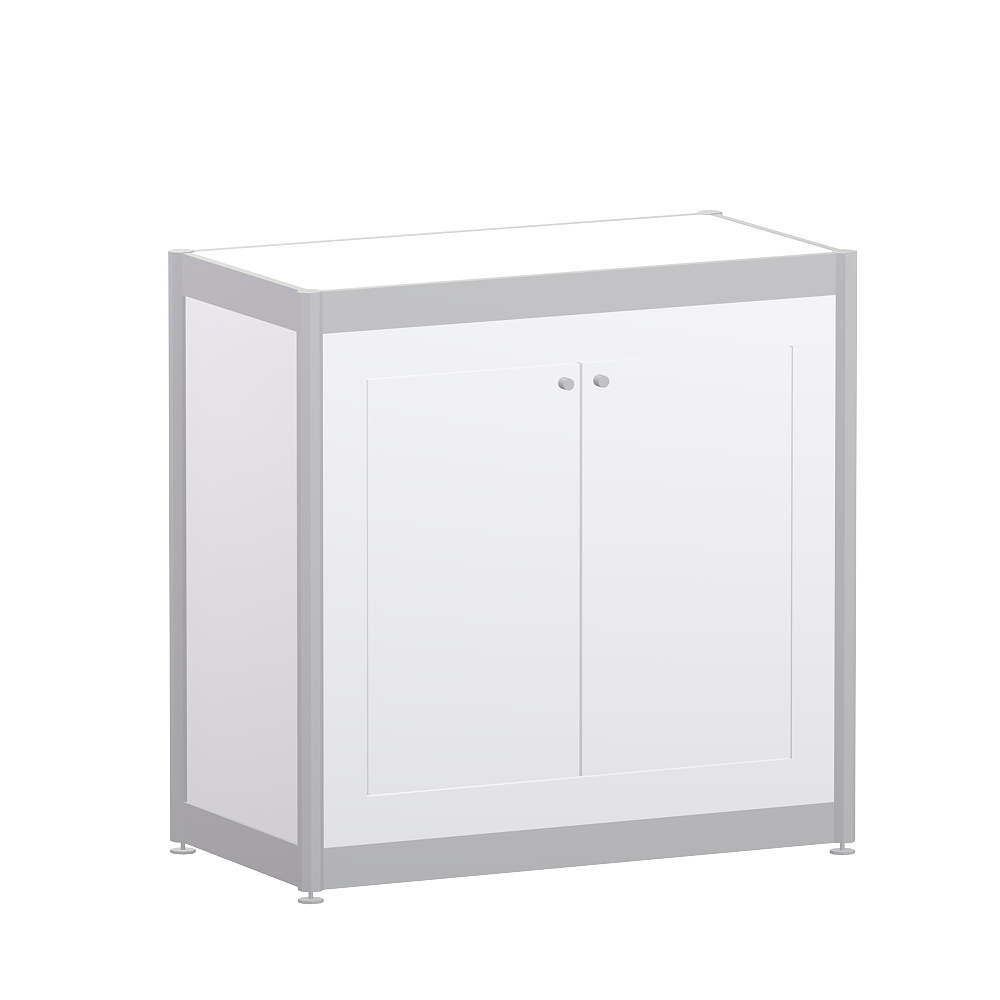 Syma Expo Cupboard White