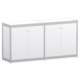 Syma Expo Double Cupboard White