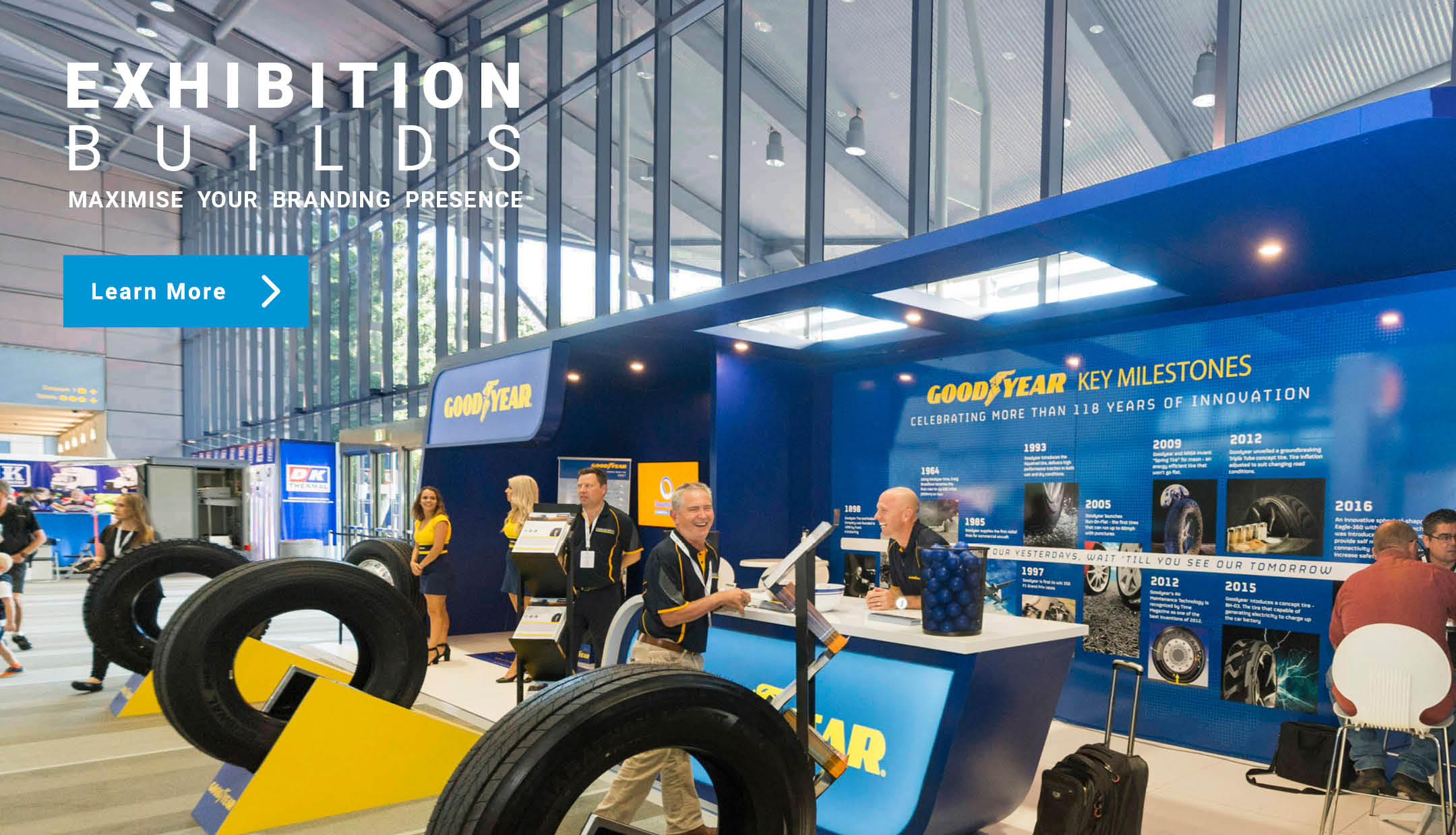 Home Page Slider Good Year Exhibition Builds