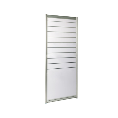 White Slat Wall Panel