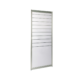White Slat Wall Panel