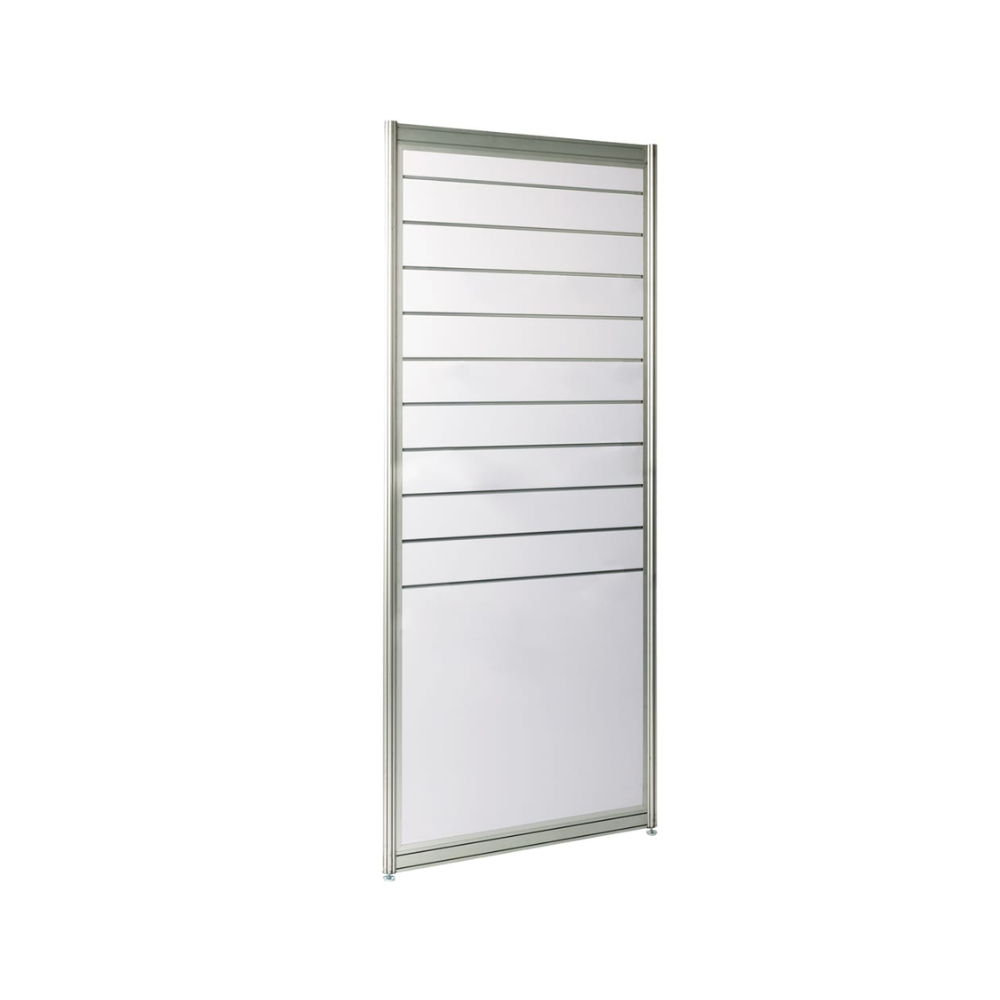 White Slat Wall Panel